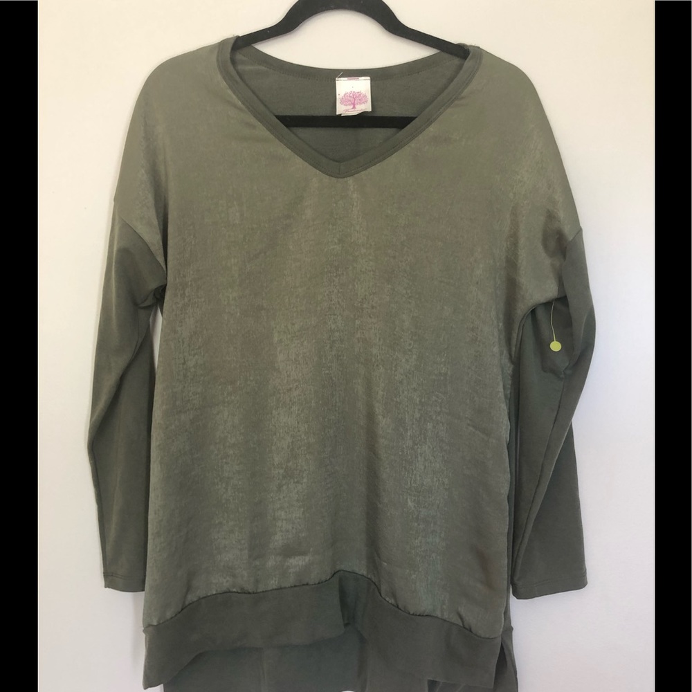 FREELOADER MODCLOTH MIXED MEDIA SHIRT NWOT SMALL